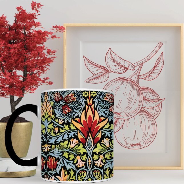 Snakehead Woodland Mönster William Morris Mugg (Skapare uppladdad)
