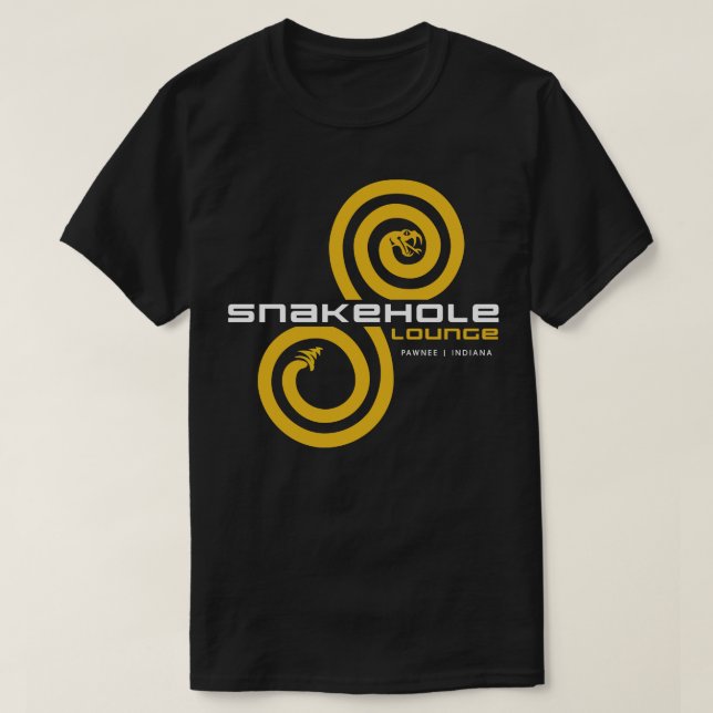 Snakehole Lounge T Shirt (Design framsida)