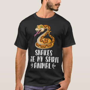 Snakes är mitt andliga djur t shirt