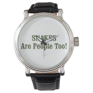 SNAKES är också människor! Armbandsur
