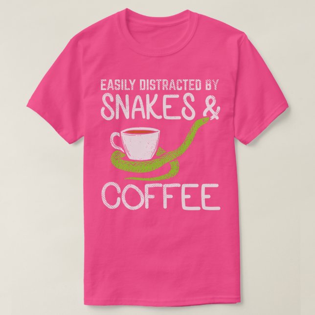 Snakes och kaffe 1 t shirt (Design framsida)