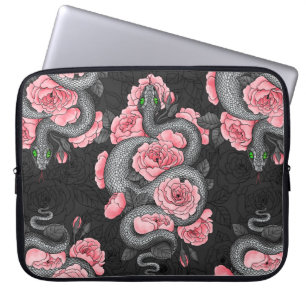 Snakes och persiko-ro laptop fodral