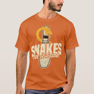 Snakes på Lane Bowling Begränsad Edition T Shirt
