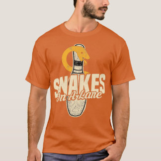 Snakes på Lane Bowling Begränsad Edition T T Shirt