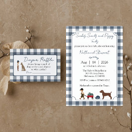 Snakes, Snails & Puppy Tails -diaper raffle card Tilläggskort