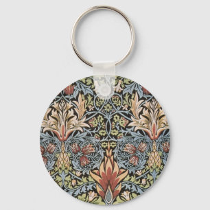 Snakeshead design av William Morris Nyckelring