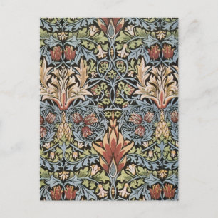 Snakeshead-design av William Morris Vykort