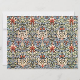 Snakeshead Mönster (av William Morris) Kort