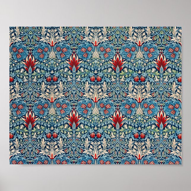 Snakeshead, William Morris Poster (Framsidan)