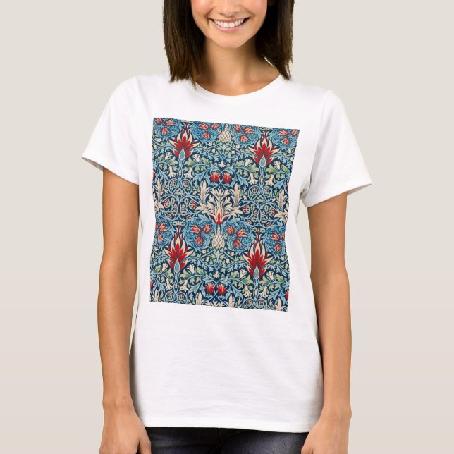 Snakeshead, William Morris T Shirt (Framsida)