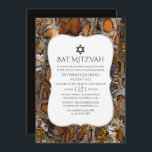 Snakeskin Mönster Bat mitzvah Inbjudningar<br><div class="desc">Snake skin mönster bat mitzvah inbjudan designad för att snabbt och enkelt kunna anpassas till dina händelsespecifikationer.</div>