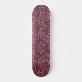 Snakeskin rosa old school skateboard bräda 21,6 cm