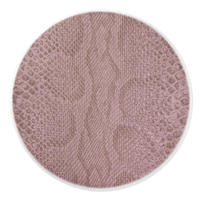 Snakeskin-utskrift Knopp (Framsidan)