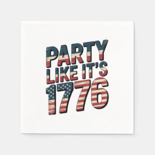 Snakin som 1776 pappersservett