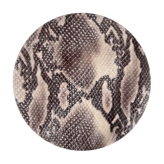 Snakläder: sömlöst brunt struktur (Framsidan)