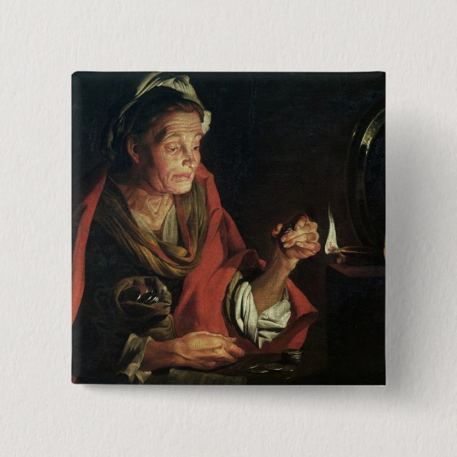 Snålhet Knapp (Framsida)