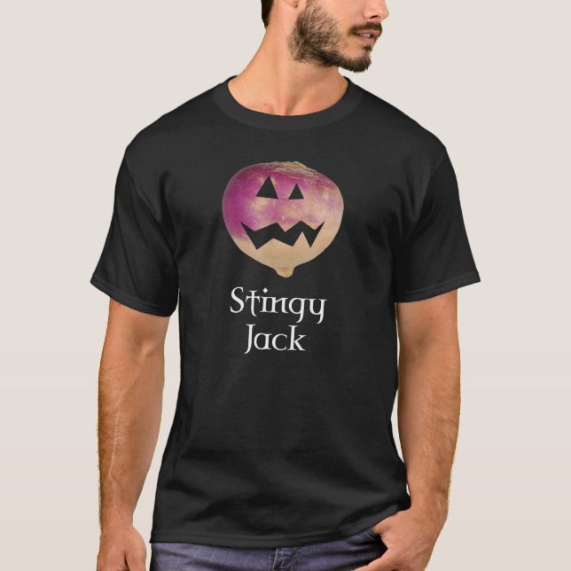 Snåljack Rödbärskål O'Lantern T Shirt (Framsida)
