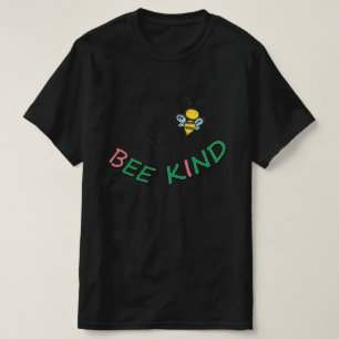 Snäll Bivitsam Positiv Motivationscitat Konstverk T Shirt