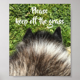 Snälla, behålla av grässignalen poster