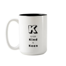 Snälla K - Personlig Lyx Ros Mugg