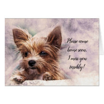 Snälla Kom hem snart jag missar dig.