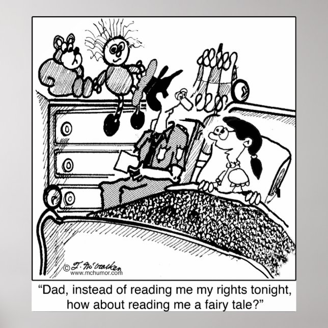 Snälla, läs mig en saga, inte mina Höger Poster (Framsidan)