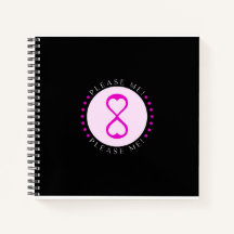 Snälla mig! Vänd anteckningsbok