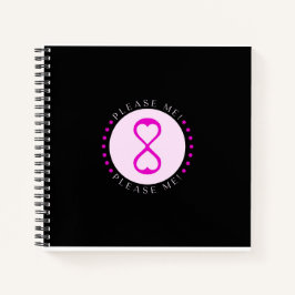 Snälla mig! Vänd anteckningsbok