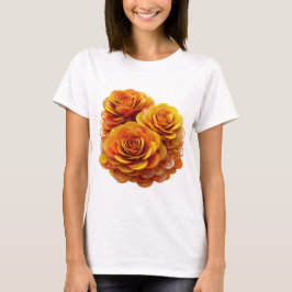 Snälla Orange ORANGE ROSOR OCH MYNTER Citat Design T Shirt