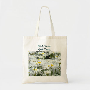Snälla Ord Goda Gärningar gåvor Tote Bags Holiday Tygkasse