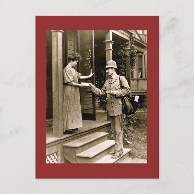 Snälla Postman Vykort (Framsida)