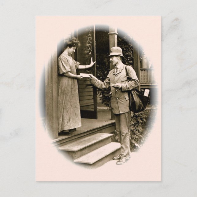 Snälla Postman Vykort (Framsida)