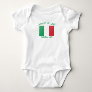 Snälla Pros Jag Skriker Inte Jag Är Italiener Ital T Shirt