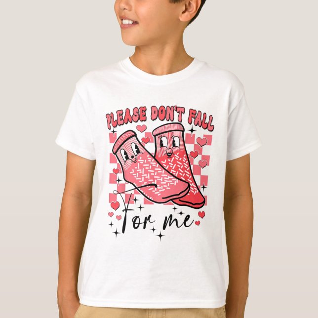 Snälla, sluta inte för mig t shirt (Framsida)