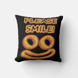 "Snälla Smile!" Cute Design. Köp nu Kudde