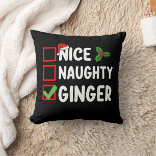 Snälla Stygga Ginger Julklappar Familj Högtid Kudde
