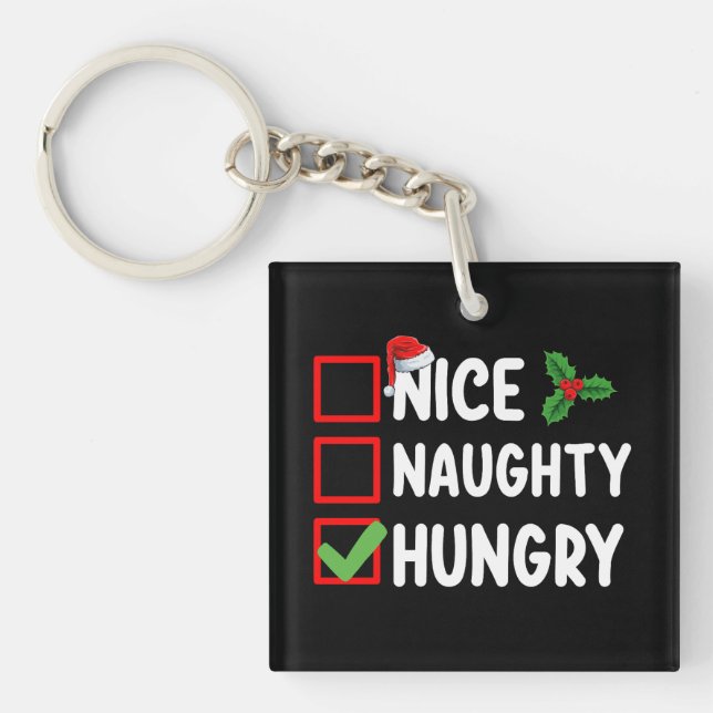 Snälla Stygga Hungrig Jul Lista Familj Helgdag (Framsidan)