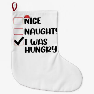 Snälla Stygga Jag Var Hungrig Julklappslista Stor Julstrumpa