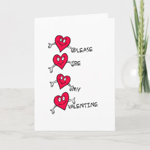 Snälla, var min Valentine Helgkort