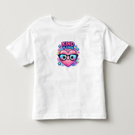 Snällhet Är Coolt – Söt T-Shirt För Små Flickor