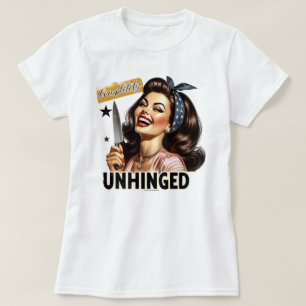 Snällig Retro Flicktröja – Helt Utanför Allt Förnu T Shirt