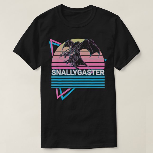 Snallygaster Cryptid Cryptozoology T Shirt (Design framsida)