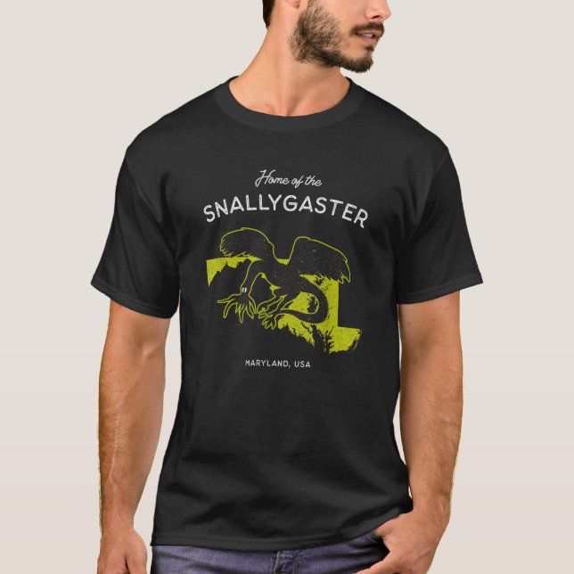 Snallygaster Maryland USA:s hem T Shirt (Framsida)