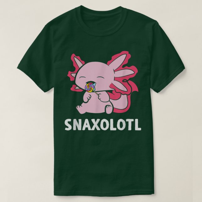 Snaolotl Candy Aolotl Sweet Funny Baker Aolotl 141 T Shirt (Design framsida)