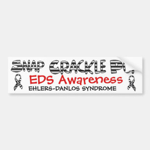 Snap, Crackle, Pop EDS Ehlers-Danlos Sydrome Bildekal