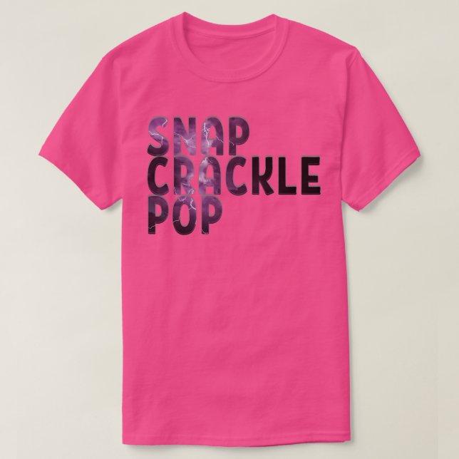 SNAP CRACKLE POP T SHIRT (Design framsida)