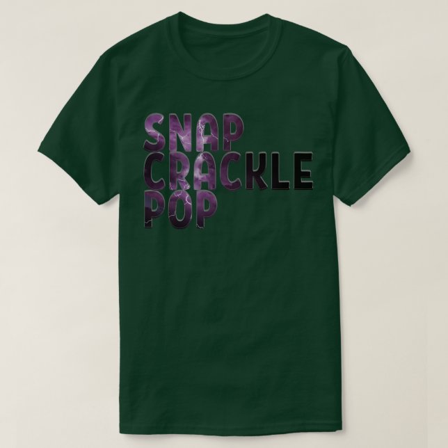 SNAP CRACKLE POP T SHIRT (Design framsida)