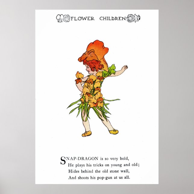 Snap-Dragon Poster (Framsidan)