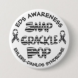 Snap, krackel, Pop EDS Ehlers-Danlos Syndrome Knapp
