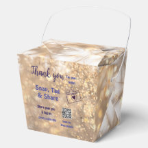 Snap märkre  social media q r code glitter guld